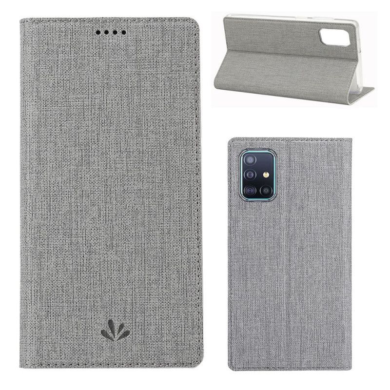 Flip Cover Samsung Galaxy A51 Texturée