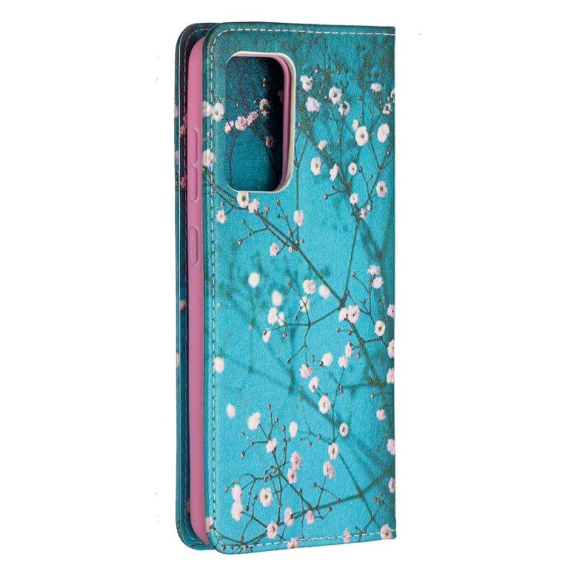 Flip Cover Samsung Galaxy A52 4g / A52 5g Branches Fleuries