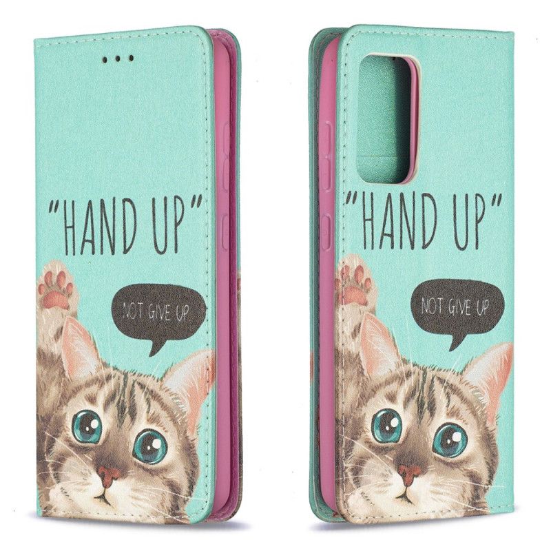 Flip Cover Samsung Galaxy A52 4g / A52 5g Hand Up