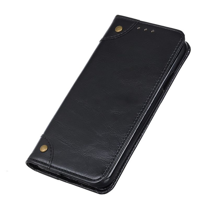 Flip Cover Samsung Galaxy A52 4g / A52 5g Style Cuir Nappa