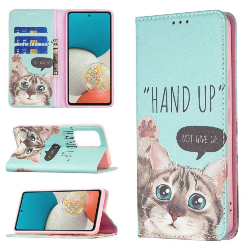 Flip Cover Samsung Galaxy A53 5G Hand Up