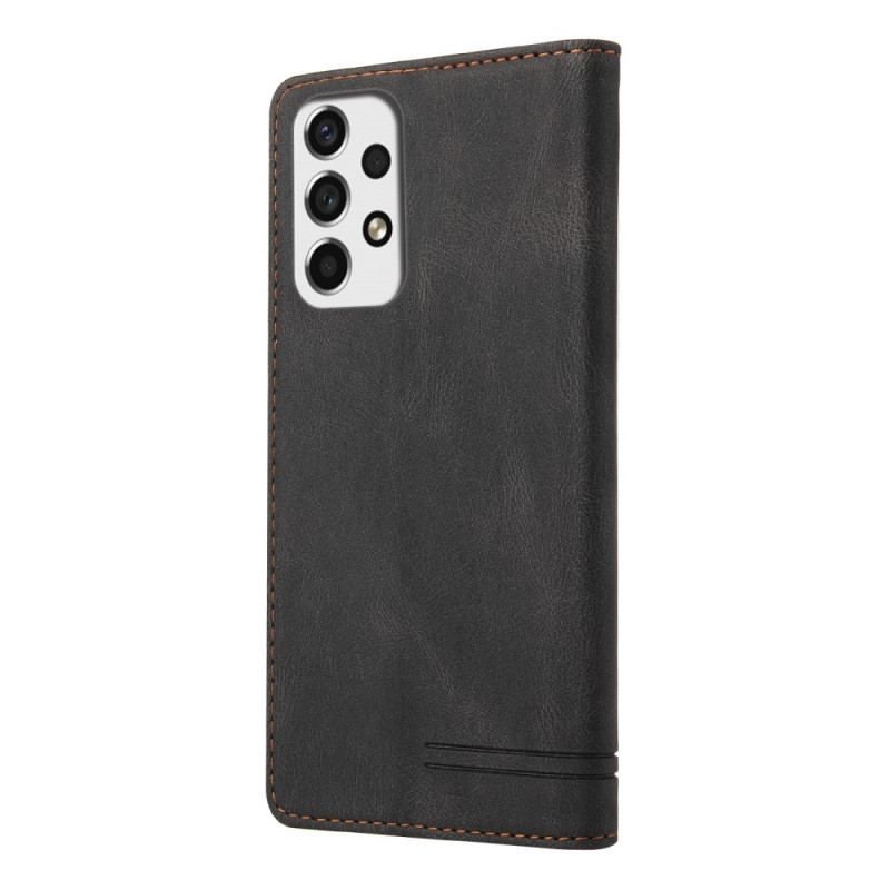 Flip Cover Samsung Galaxy A53 5G Simili Cuir GQ.UTROBE