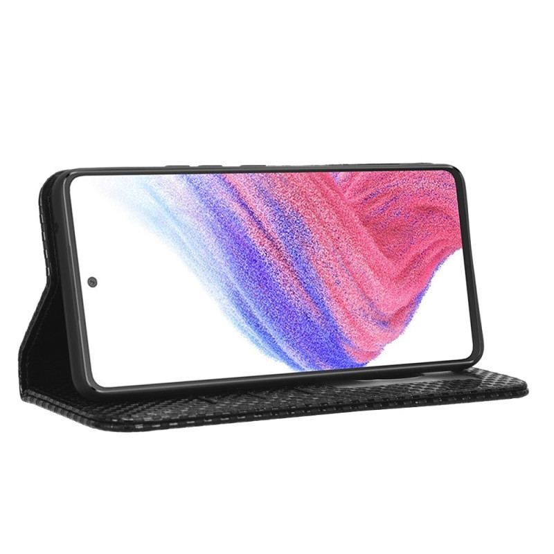 Flip Cover Samsung Galaxy A53 5G Texture 3D