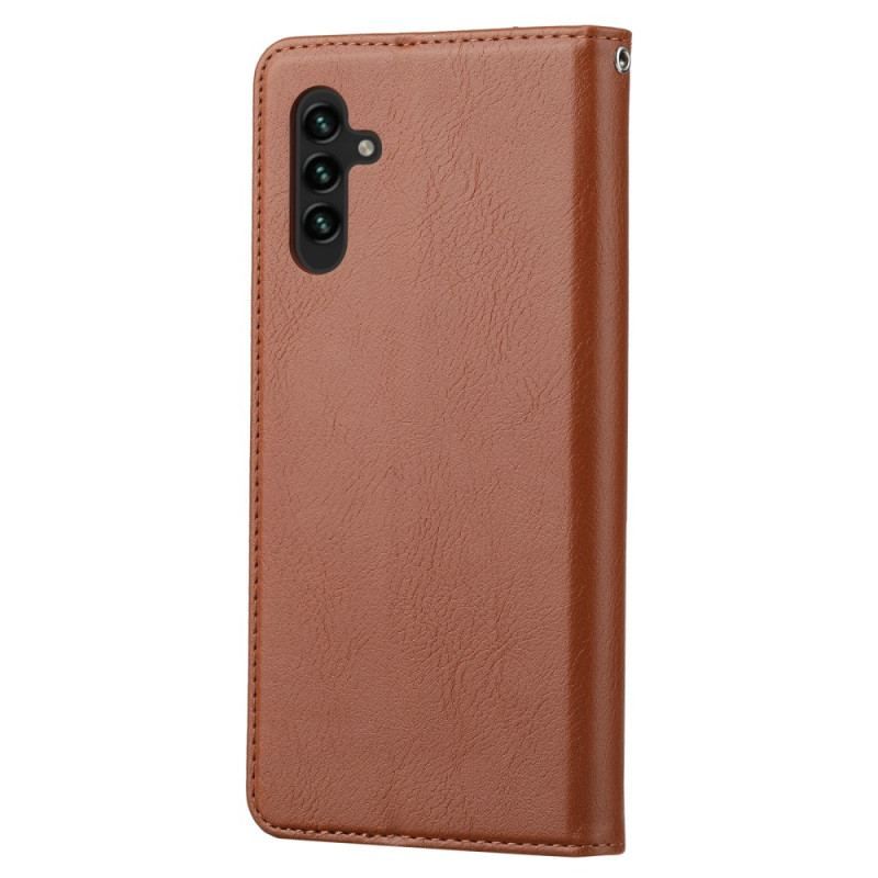 Flip Cover Samsung Galaxy A54 5G Simili Cuir Porte-Cartes