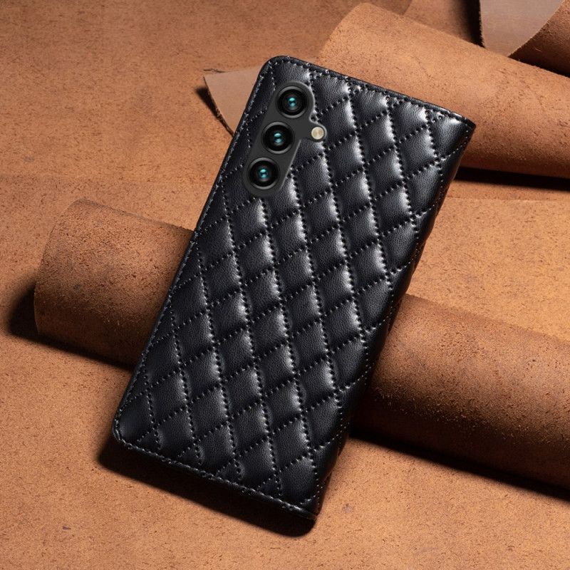 Flip Cover Samsung Galaxy A55 5G Matelassée BINFEN COLOR