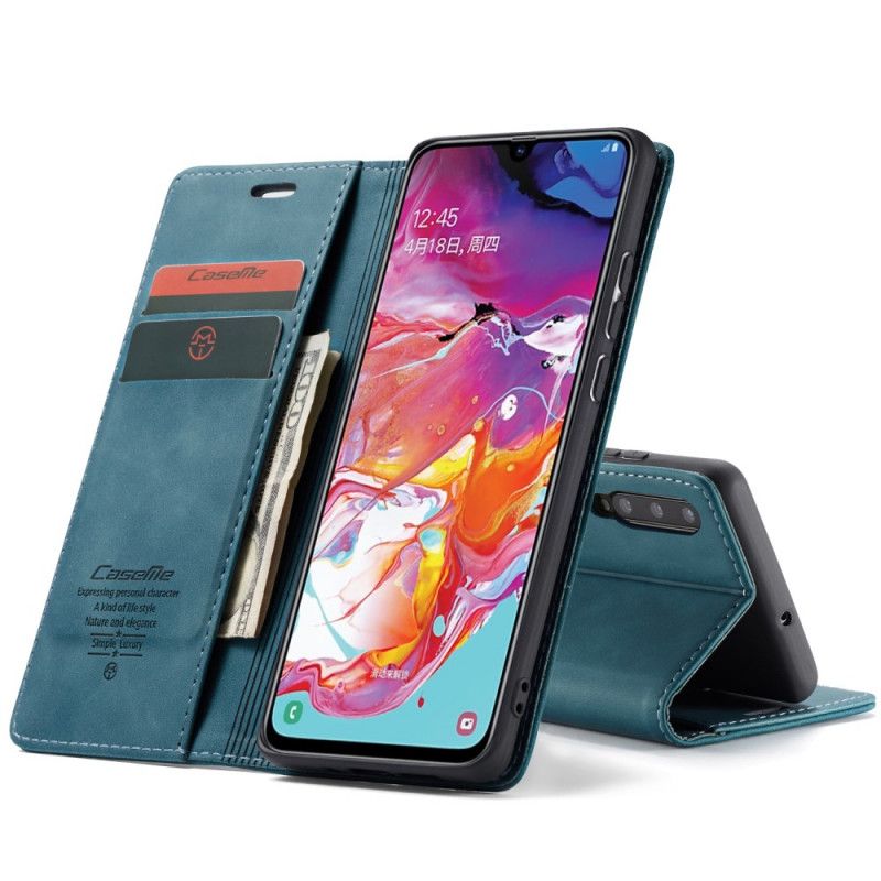 Flip Cover Samsung Galaxy A70 Caseme Simili Cuir