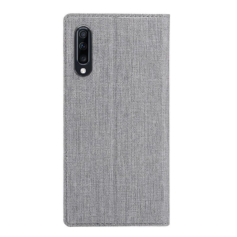 Flip Cover Samsung Galaxy A70 Texturée