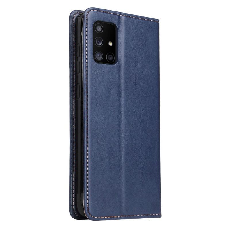 Flip Cover Samsung Galaxy A71 5G Cuir Véritable