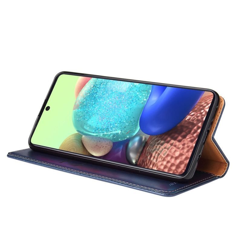 Flip Cover Samsung Galaxy A71 5G Cuir Véritable