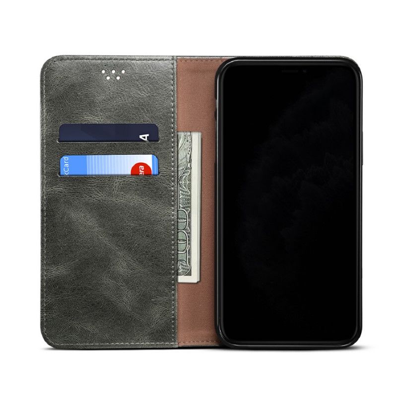 Flip Cover Samsung Galaxy A72 4g / A72 5g Simili Cuir Ciré