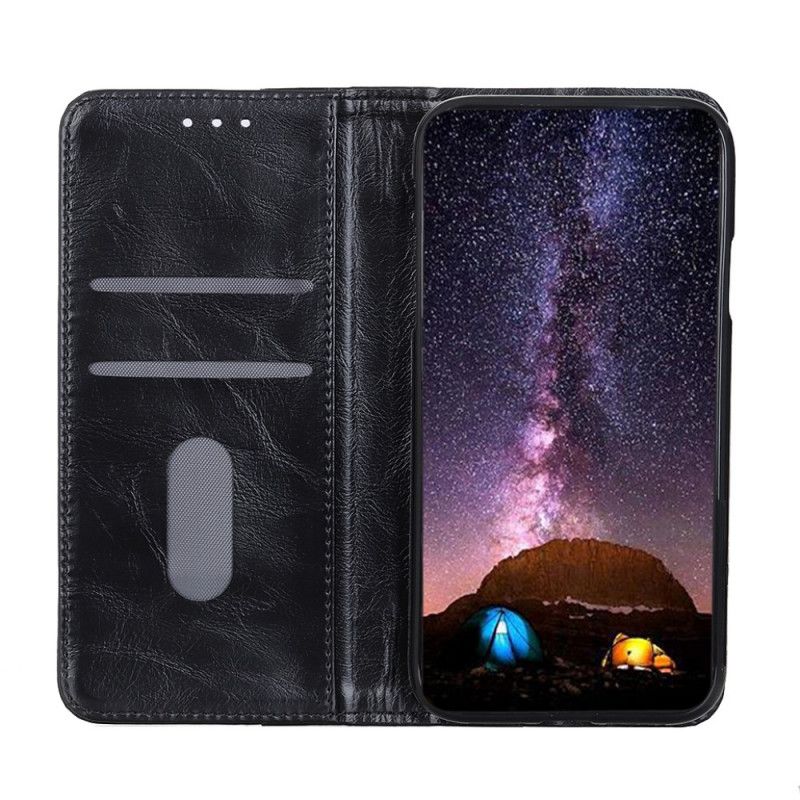 Flip Cover Samsung Galaxy A72 4g / A72 5g Style Cuir Avec Rivets