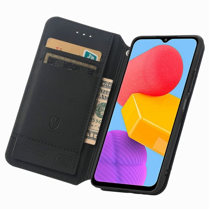 Flip Cover Samsung Galaxy M13 Design RFID Caseneo