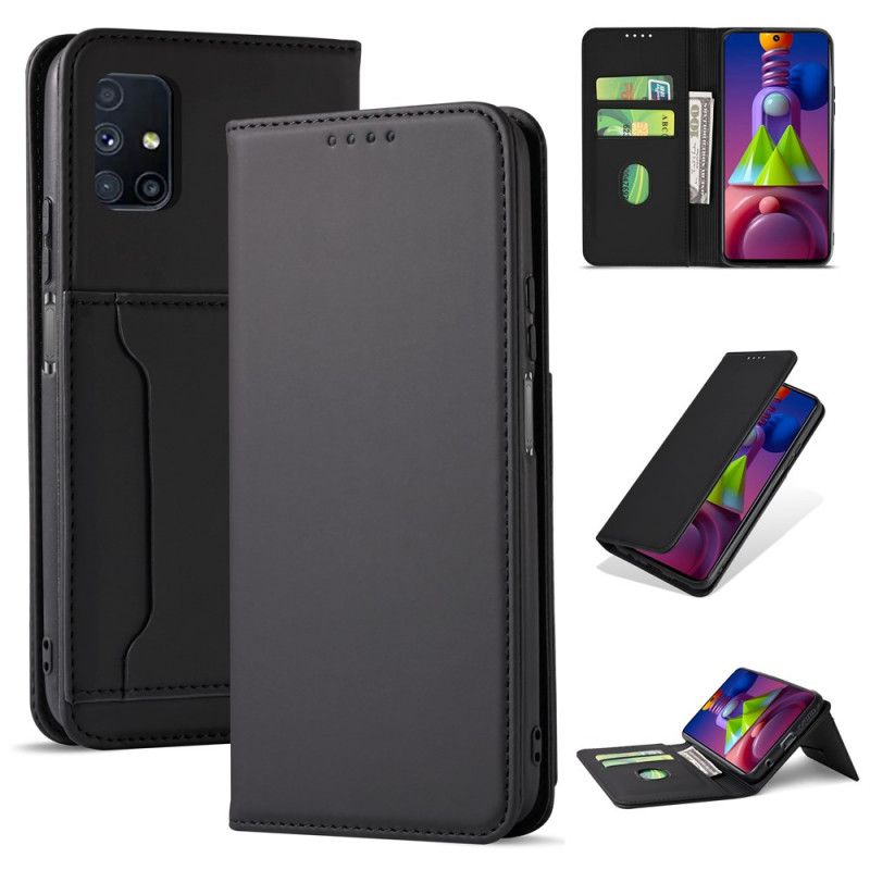 Flip Cover Samsung Galaxy M51 Porte-carte Support