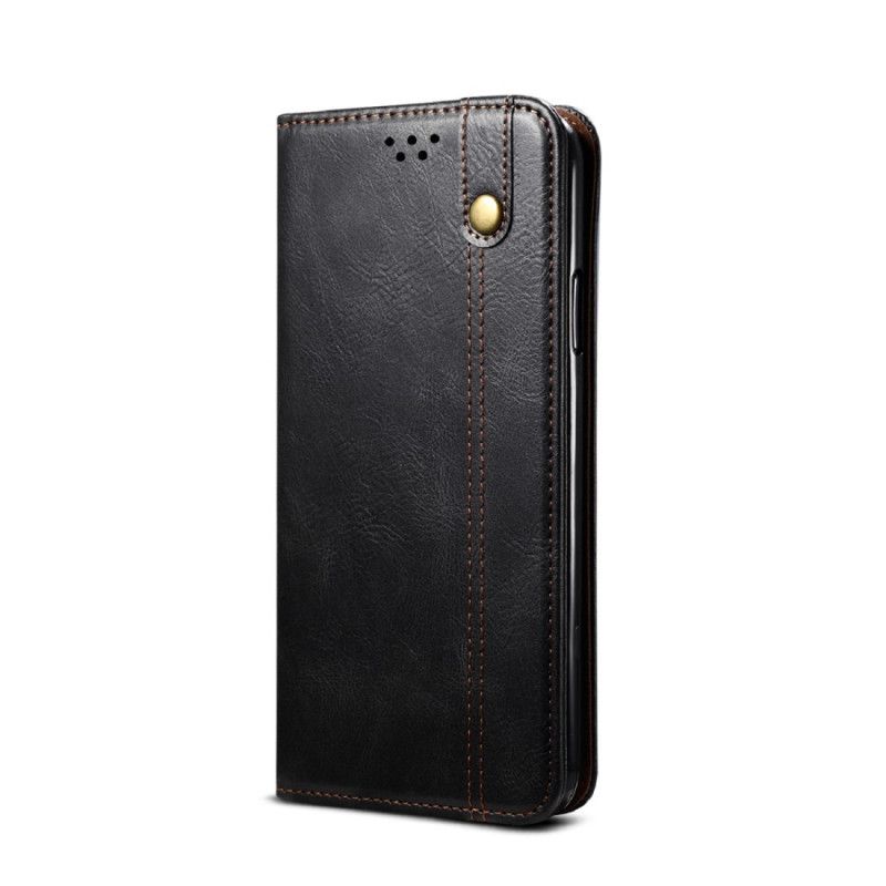 Flip Cover Samsung Galaxy M51 Simili Cuir Ciré