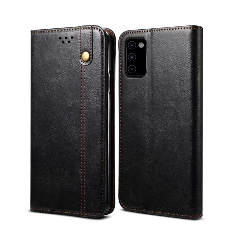 Flip Cover Samsung Galaxy M51 Simili Cuir Ciré