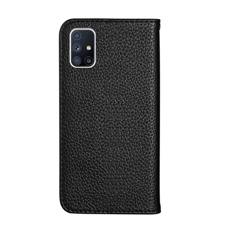 Flip Cover Samsung Galaxy M51 Simili Cuir Litchi Ultra Chic