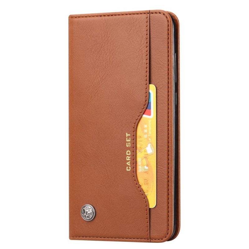 Flip Cover Samsung Galaxy M51 Simili Cuir Porte-cartes