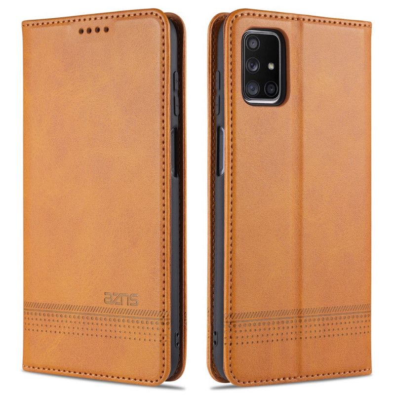 Flip Cover Samsung Galaxy M51 Style Cuir Azns