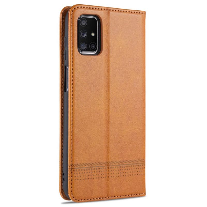 Flip Cover Samsung Galaxy M51 Style Cuir Azns