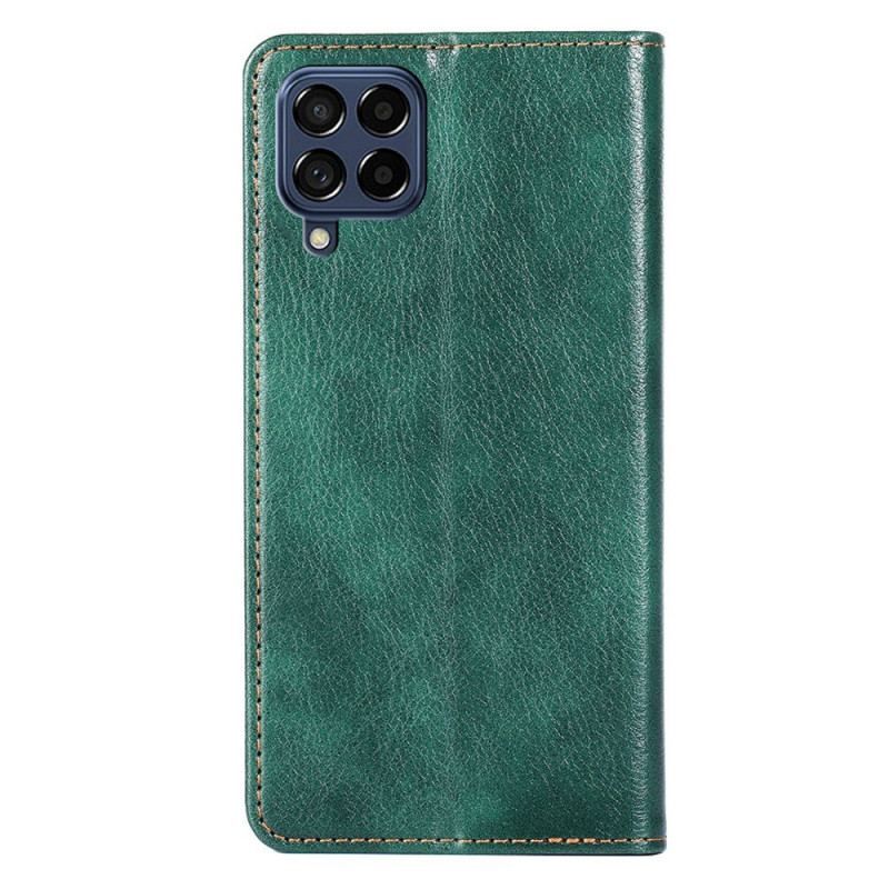 Flip Cover Samsung Galaxy M53 5G Simili Cuir Rétro