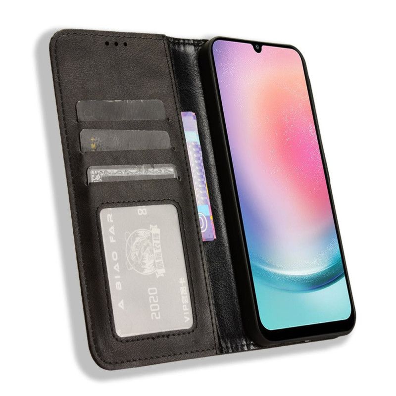 Flip Cover Samsung Galaxy M55 5G Rétro