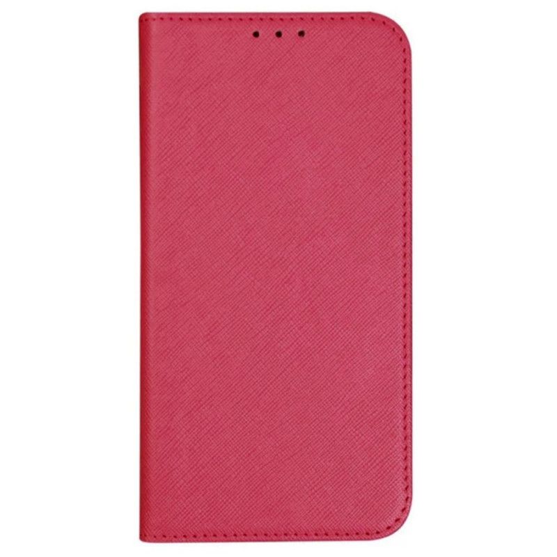 Flip Cover Samsung Galaxy M55 5G Texture Croisée