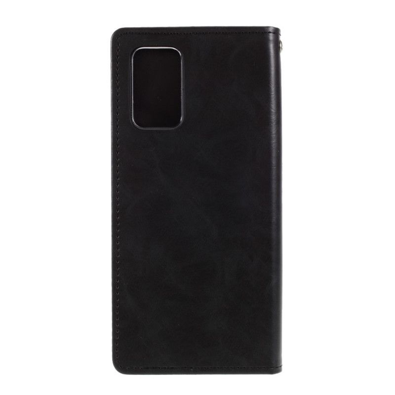 Flip Cover Samsung Galaxy Note 20 Mercury Blue Moon Effet Cuir