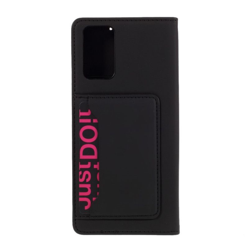 Flip Cover Samsung Galaxy Note 20 Porte-carte Support