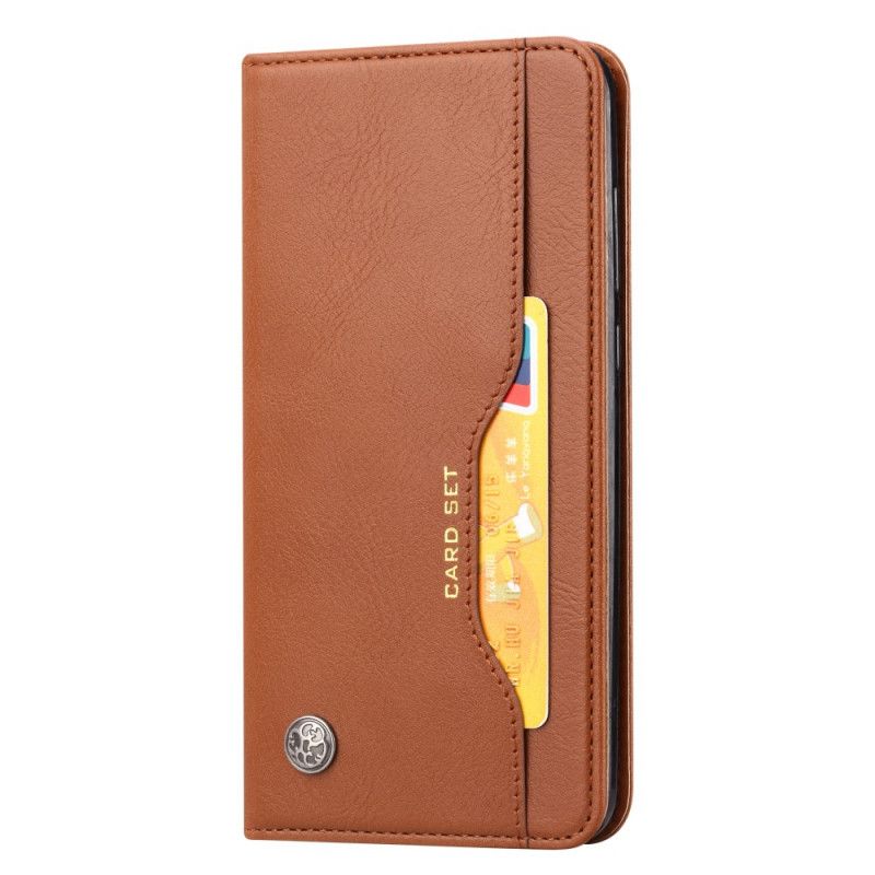 Flip Cover Samsung Galaxy Note 20 Simili Cuir Porte-cartes