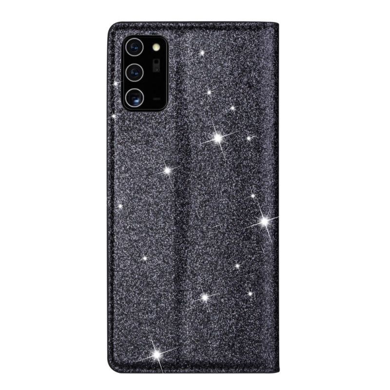 Flip Cover Samsung Galaxy Note 20 Style Paillettes