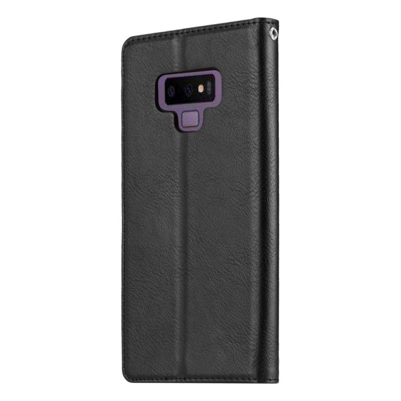 Flip Cover Samsung Galaxy Note 9 Simili Cuir Porte-cartes