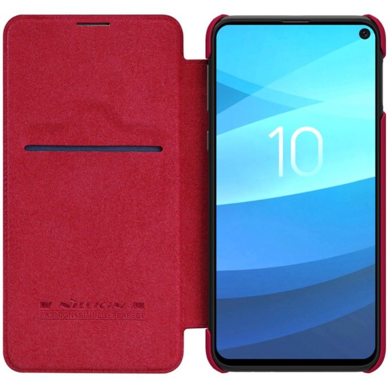 Flip Cover Samsung Galaxy S10e Nillkin Qin Series