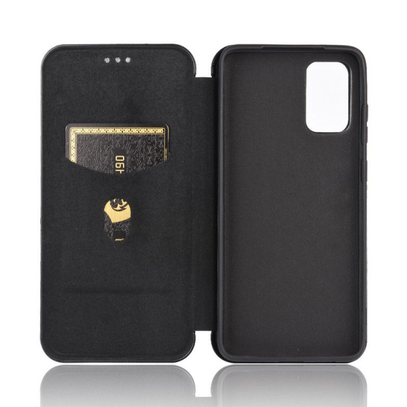 Flip Cover Samsung Galaxy S20 Fe Fibre Carbone