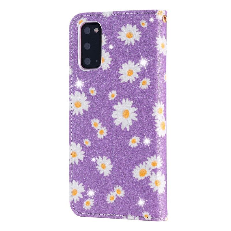 Flip Cover Samsung Galaxy S20 Marguerites