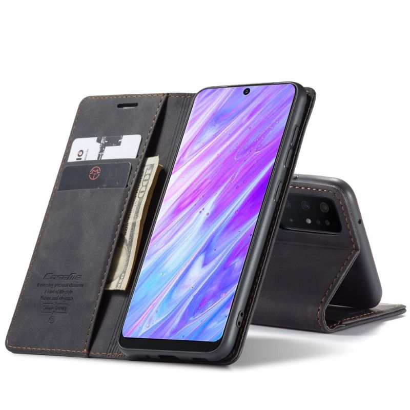 Flip Cover Samsung Galaxy S20 Ultra Caseme Simili Cuir