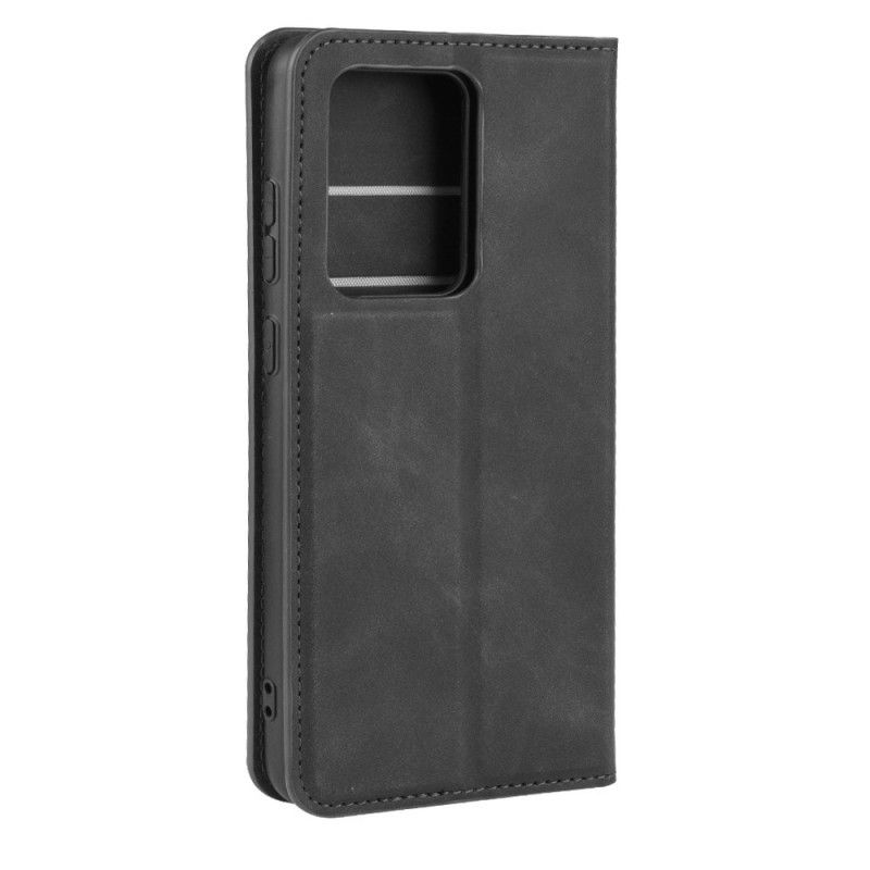 Flip Cover Samsung Galaxy S20 Ultra Effet Cuir Business Style