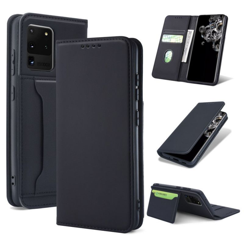 Flip Cover Samsung Galaxy S20 Ultra Porte-carte Support