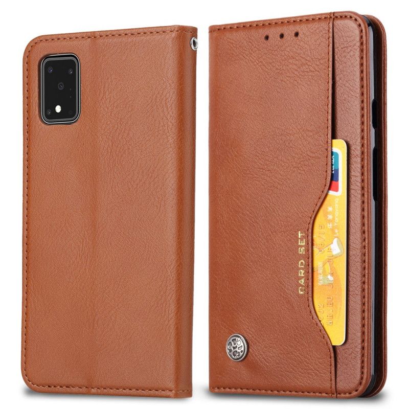 Flip Cover Samsung Galaxy S20 Ultra Simili Cuir Porte-cartes