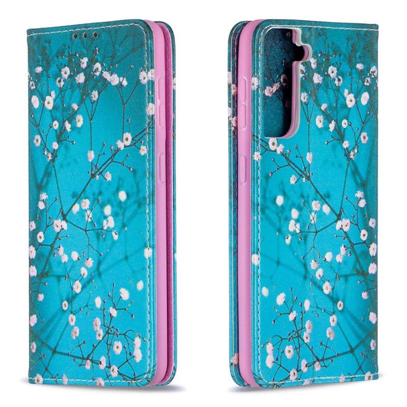 Flip Cover Samsung Galaxy S21 5g Branches Fleuries