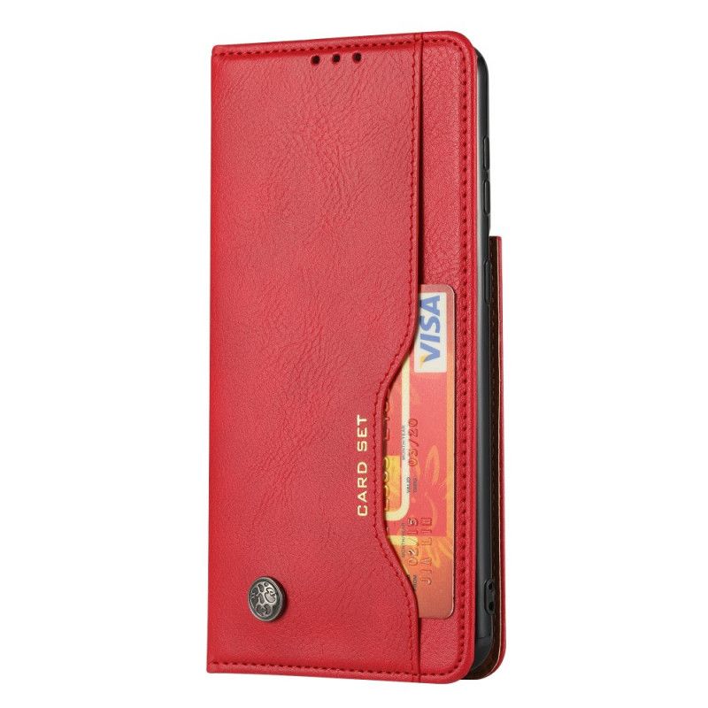 Flip Cover Samsung Galaxy S21 Plus 5g Simili Cuir Porte-cartes