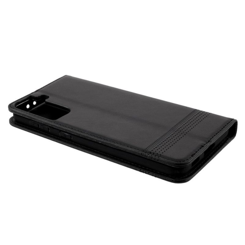 Flip Cover Samsung Galaxy S21 Plus 5g Style Cuir Azns