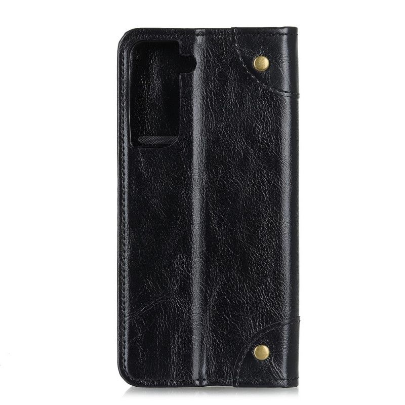 Flip Cover Samsung Galaxy S21 Plus 5g Vintage Ancien