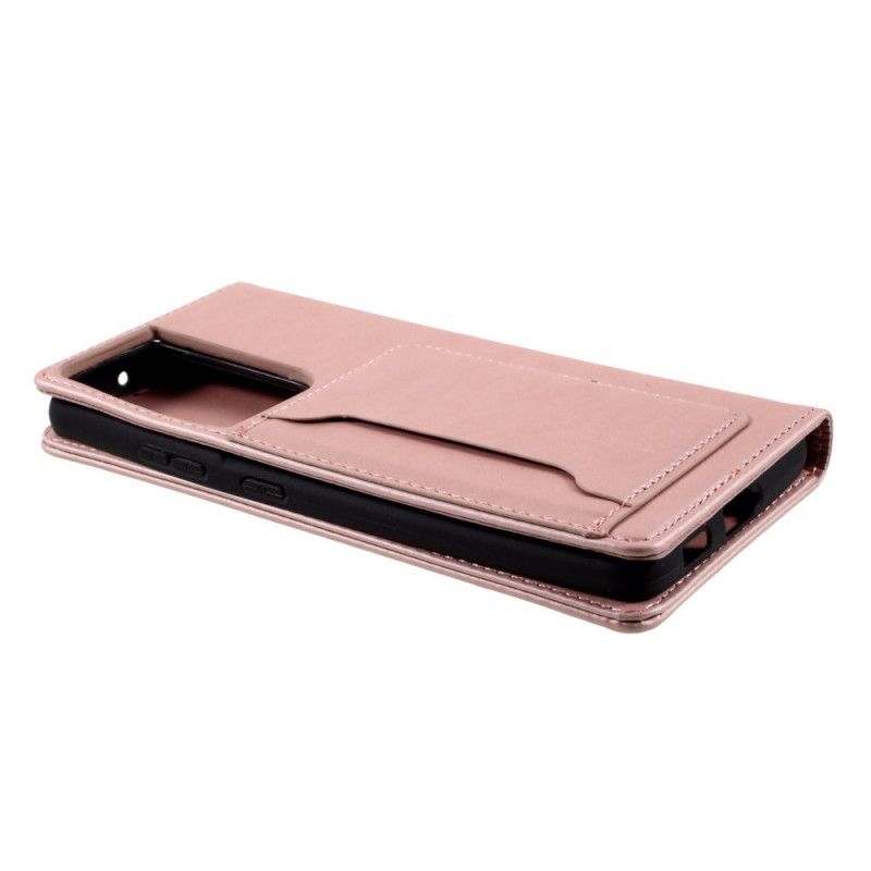 Flip Cover Samsung Galaxy S21 Ultra 5g Porte-carte Support