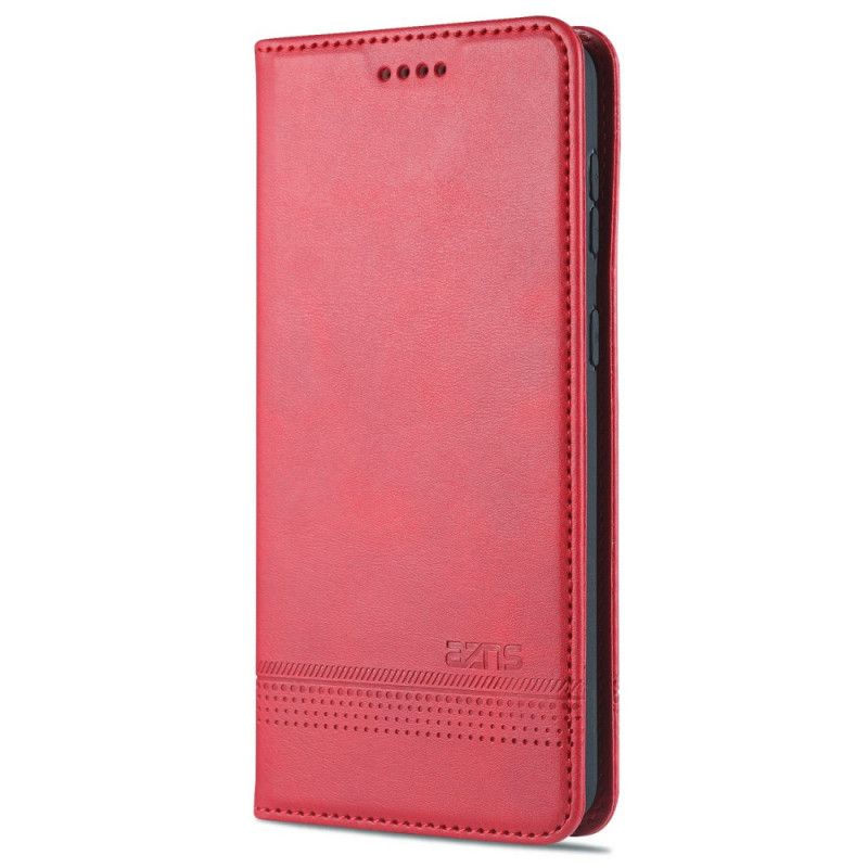 Flip Cover Samsung Galaxy S21 Ultra 5g Style Cuir Azns