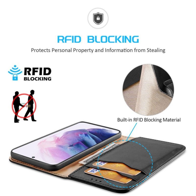 Flip Cover Samsung Galaxy S22 5G RFID Dux Ducis