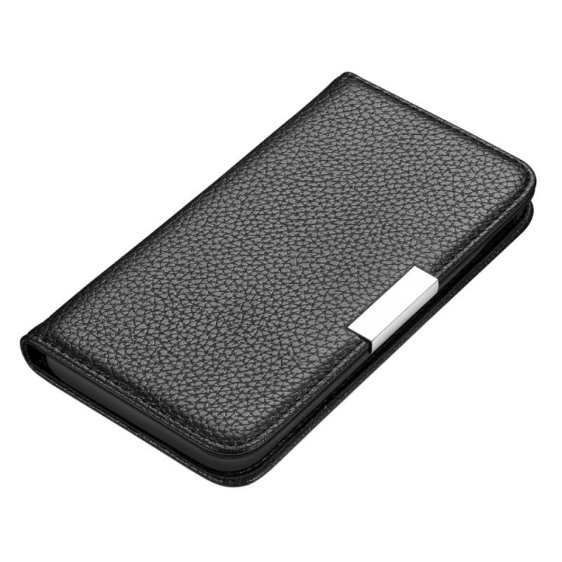 Flip Cover Samsung Galaxy S22 5G Simili Cuir Litchi Ultra Chic