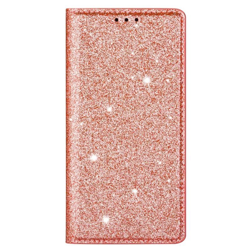 Flip Cover Samsung Galaxy S22 5G Style Paillettes