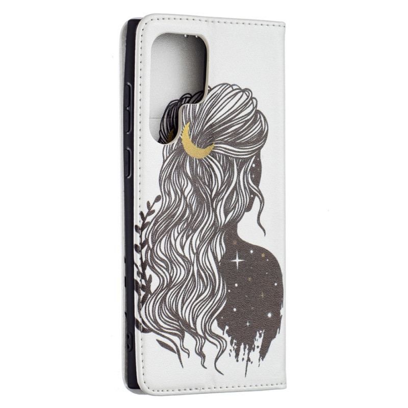 Flip Cover Samsung Galaxy S22 Ultra 5G Jolie Chevelure