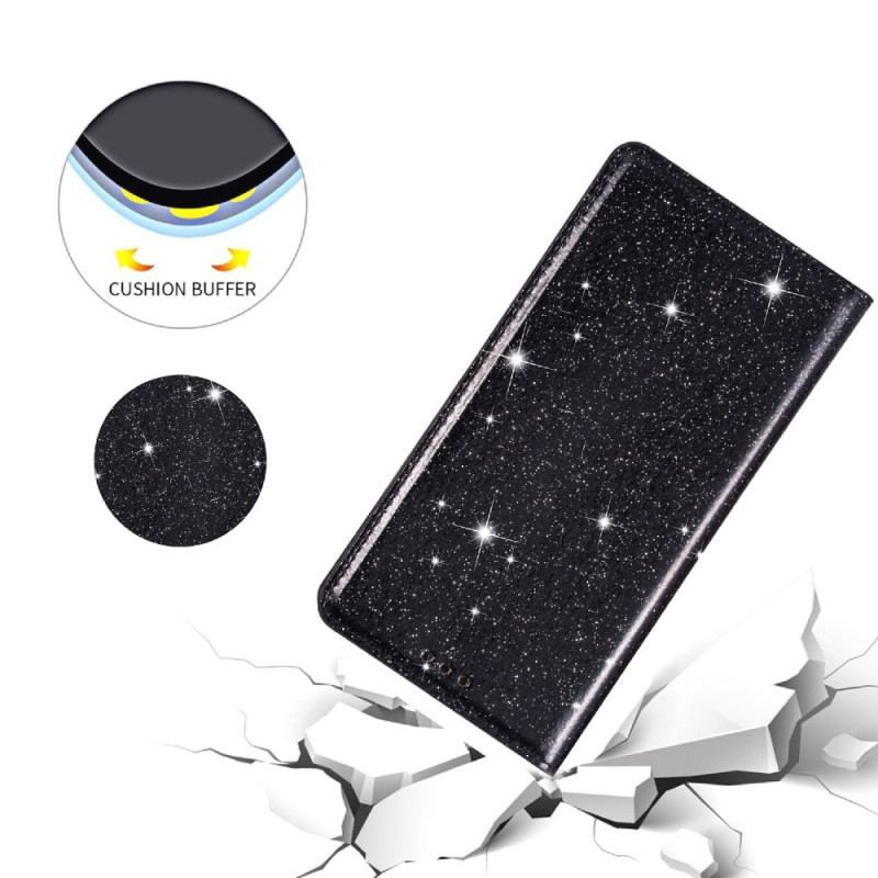 Flip Cover Samsung Galaxy S23 5G Style Paillettes