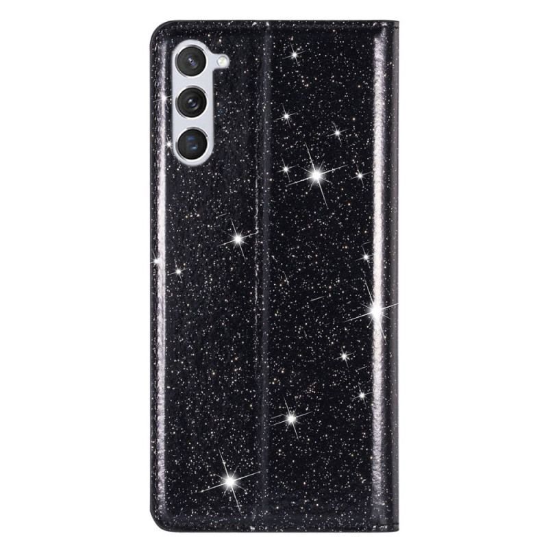 Flip Cover Samsung Galaxy S23 5G Style Paillettes